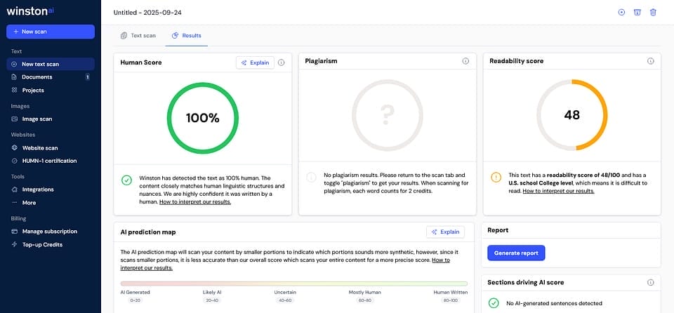 winston ai humanized