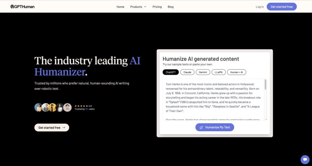 GPThuman.ai review main image