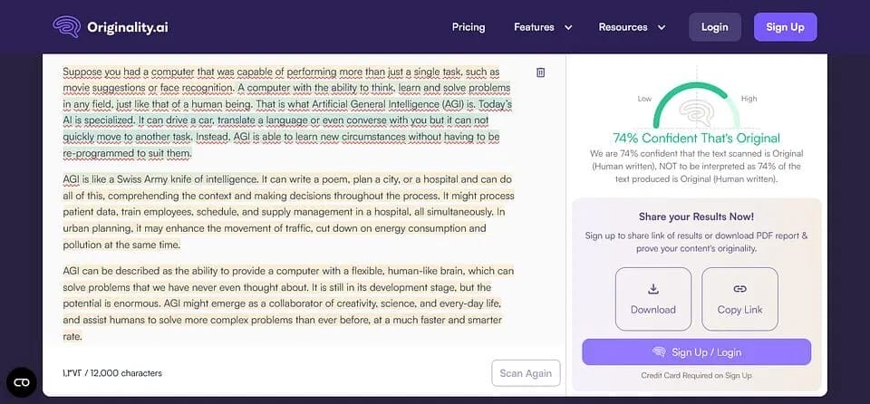 alternative stealthwriter sur originality ai