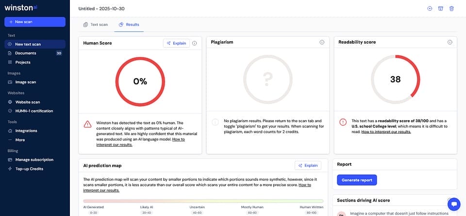 résultats winston ai