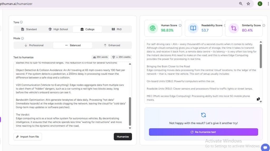 gpthuman ai humanizer