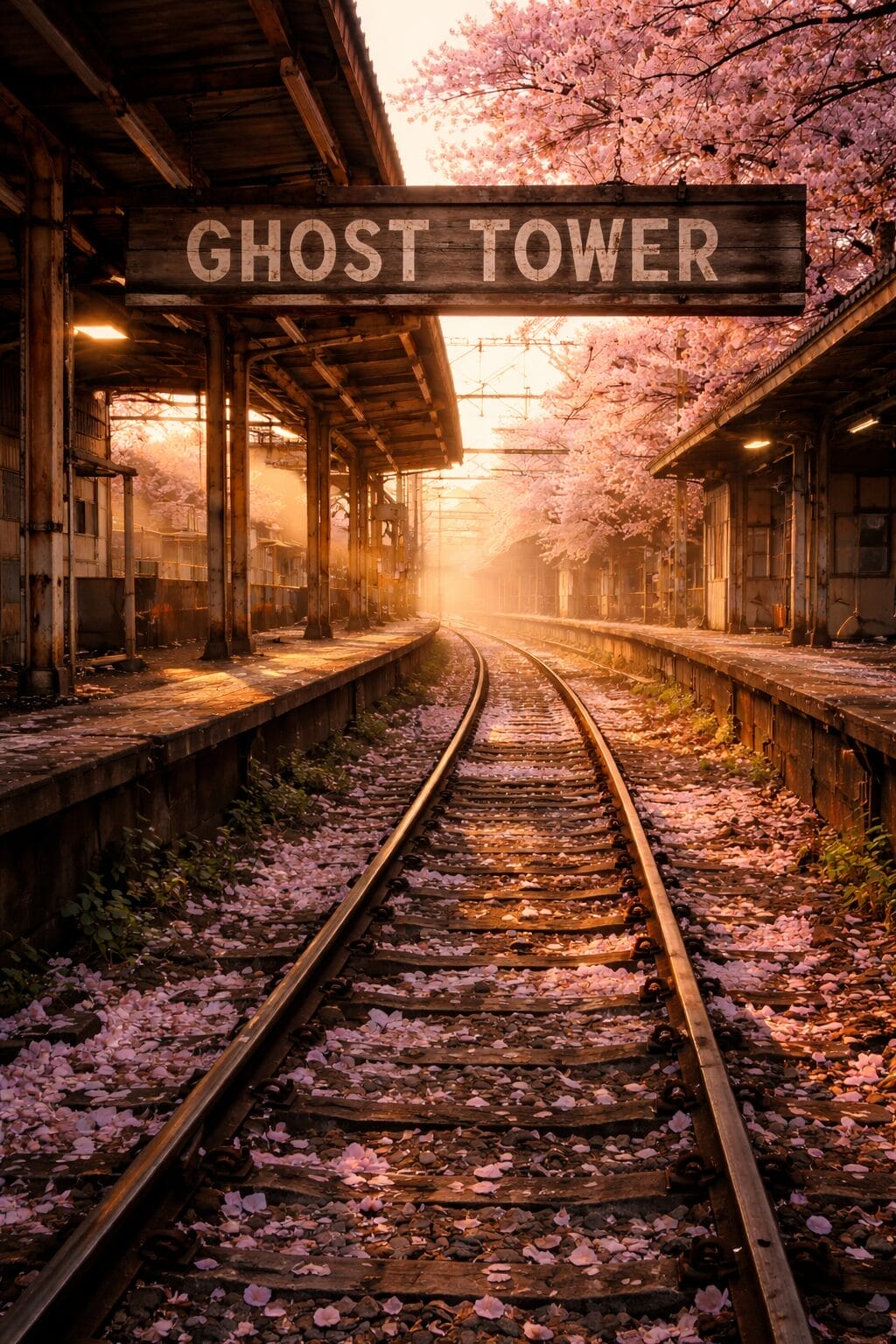 ChatGPT DALL-E image editing result - GHOST TOWER sign